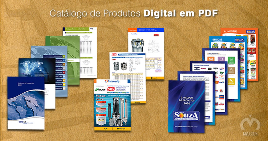 Criação de projeto gráfico, diagramação e finalização de catálogo de produtos digital em PDF com hiperlink de navegação Criação de projeto gráfico, diagramação e finalização de catálogo de produtos digital em PDF com hiperlink de navegação