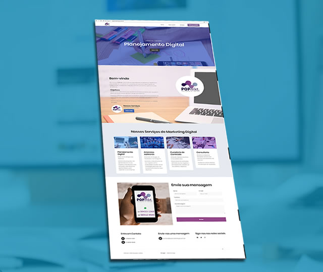 Landing Page - projeto responsivo em HTML5 e CSS3