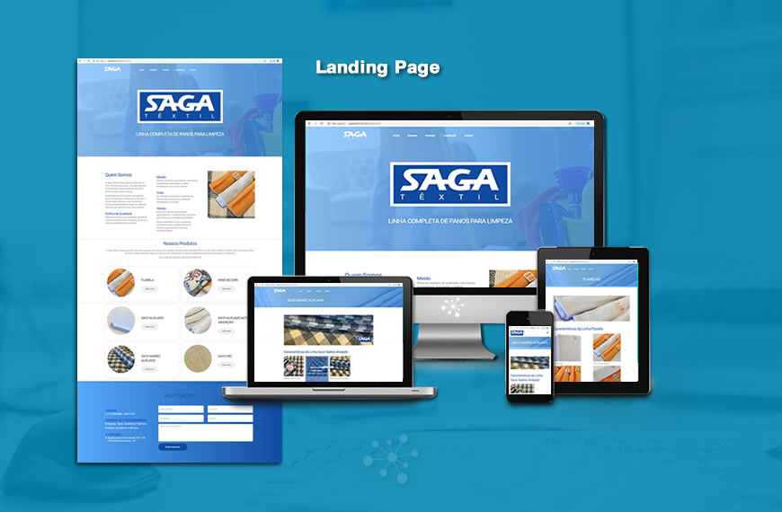 Criação de Landing Page em Campinas, desenvolvimento de sites, páginas com layouts responsivos em HTML5 e CSS3. | Valério Design<