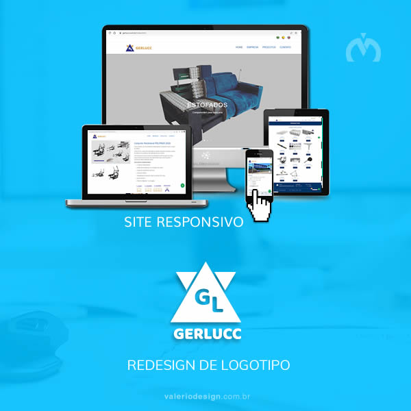 Redesign de logotipo e site responsivo